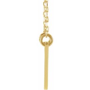 Engravable Geometric Necklace