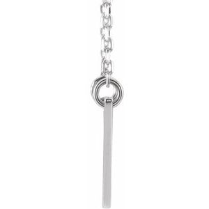 Engravable Geometric Necklace