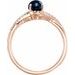 Accented Cabochon Ring