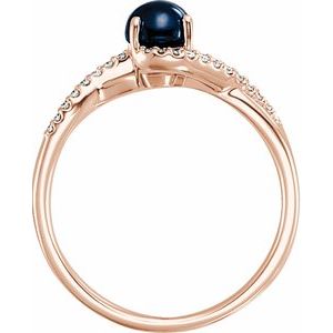 Accented Cabochon Ring