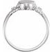 Oval Fleur-de-lis Signet Ring