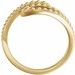 Beaded Bypass Ring