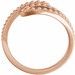 Beaded Bypass Ring