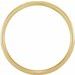 Hand-Engraved Milgrain Sculptural Comfort-Fit Half Round Band