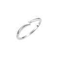 V-End Prong Accented Engagement Ring or Band