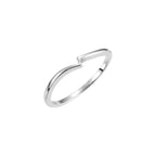 V-End Prong Accented Engagement Ring or Band