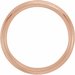 Milgrain Comfort-Fit Half Round Band