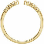 Accented Negative Space Ring