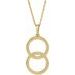 Interlocking Circle Necklace