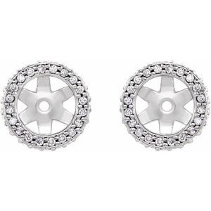 Halo-Style Earring Jackets