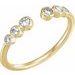 Accented Negative Space Ring