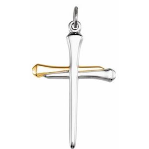 Nail Cross Necklace