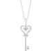 Accented Key Necklace