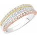 Accented Stacked Ring