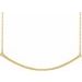 Curved Bar Necklace