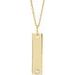 Engravable Bar Necklace or Pendant