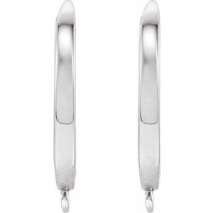 Click-In Lever Back Earring Top