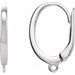 Click-In Lever Back Earring Top