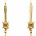 Accented Lever Back Earring Top