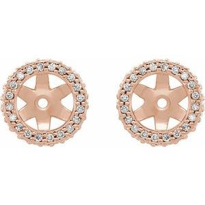 Halo-Style Earring Jackets