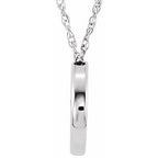Circle Necklace or Slide Pendant