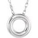 Circle Necklace or Slide Pendant