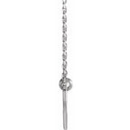 Engravable Double Heart Necklace or Center