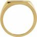 Octagon Signet Ring