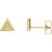 Petite Triangle Earrings