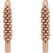 Beaded Hoop Earrings