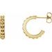 Beaded Hoop Earrings