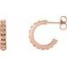 Beaded Hoop Earrings