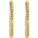 Rope Hoop Earrings