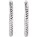 Rope Hoop Earrings
