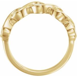 Accented Stackable Ring