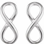 Infinity-Inspired Earrings