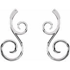 Scroll Earrings