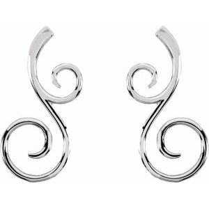Scroll Earrings