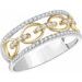 Accented Link Ring
