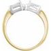 Baguette Accented Engagement Ring or Band