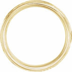 Milgrain Grooved Comfort-Fit Band