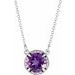 Halo-Style Necklace