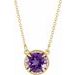 Halo-Style Necklace