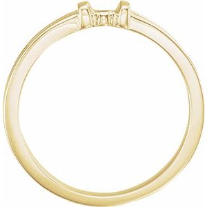 Solitaire Engagement Ring, Band or Shank