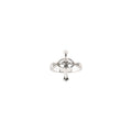 Hearts & Cross Accented Ring