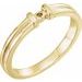 Solitaire Engagement Ring, Band or Shank