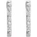 Accented Hoop Earrings