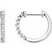 Accented Hoop Earrings
