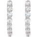 Accented Hoop Earrings