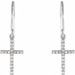 Petite Cross Earrings
